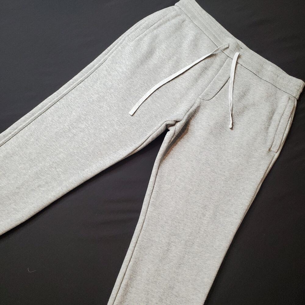 Vince Men's Size L Drawstring Jogger Fleece Sweatpants Heather Gray M56129789